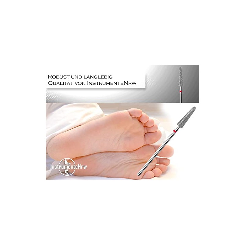 Diamond grinder foot care cutter cone fine grain for fine