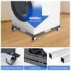 Nefish Heavy Duty Dolly for Washing Machine Adjustable Mini Fridge