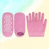 Hydrating Gel Socks & Gloves for Hands and Feet - Moisturizing, Exfoliating, Callus Softening Care Socks 2ea