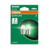 Osram Ultra Life, R10W, Double Blister Pack (2 Lamps)
