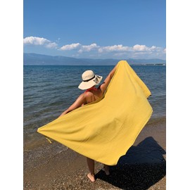 Turkish Towels,100% Cotton,Large Peshtemal Towel,Hammam Towel,Turkish Beach Towel,Swimming,Gym,Spa,Sauna Bath,Camping,Travel,Holiday Essential,Quick Dry,Compact,Absorbent,Lightweight