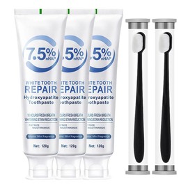 Hydroxyapatite Toothpaste for Enamel Protection & Tooth Strength, Mint Flavor, Fresh Breath, Daily Use