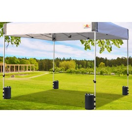 ABCCANOPY Canopy Water Weights Bag, 88LB (Black)