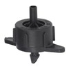 100pcs Drip Emitter 4mm Pressure Compensation Uniform Flowing PP Irrigation