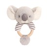 Keel Toys SE6713 14cm Keeleco Baby Cozy Koala Ring Rattle
