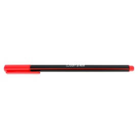 D.RECT Fineliner Set of 12 – Felt Tip Pens Suitable for Daily Use – Fine Liner Pen – Super Fine, Line Width Approx. 0.4 mm – Red