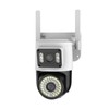 WiFi Security Camera Dual 1080P 2MP Dual Camera 2.4G/5GHz WiFi