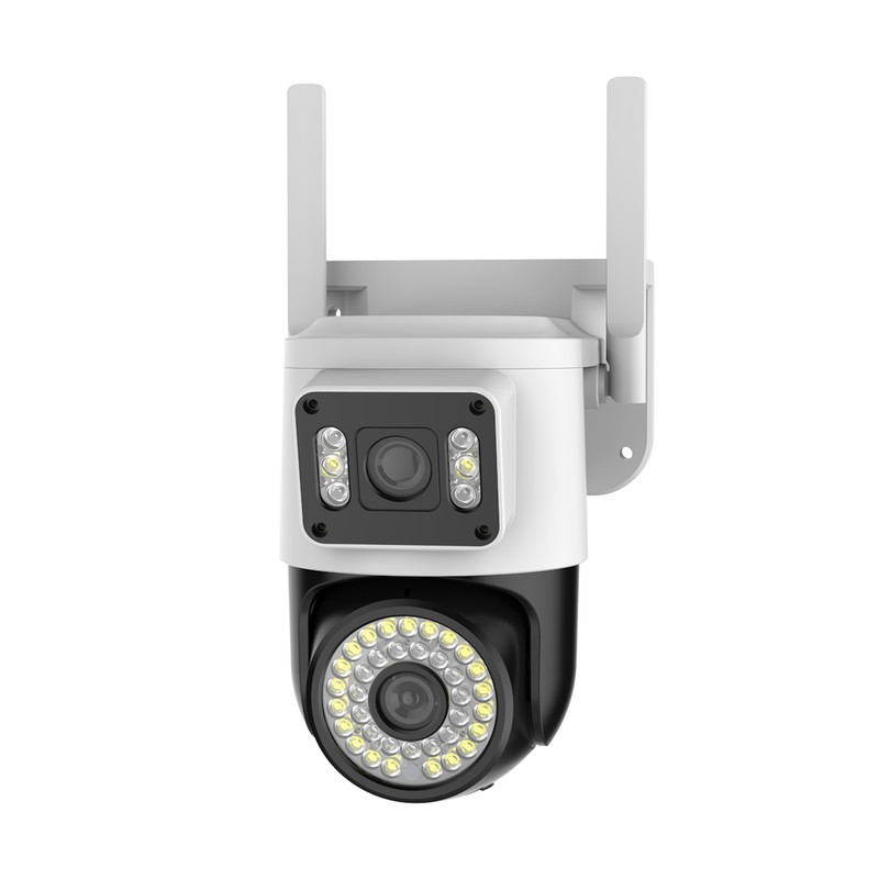 WiFi Security Camera Dual 1080P 2MP Dual Camera 2.4G/5GHz WiFi