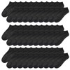 RONGUI Disposable Socks, Black, White, Gray, Men's, Women's, Disposable Ankle