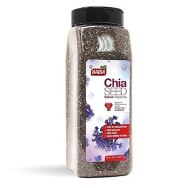 Badia Chia Seed, 22 oz – High Fiber, Omega-3, Protein, Energy Boost - Smoothies, Yogurt, Baking, Oatmeal
