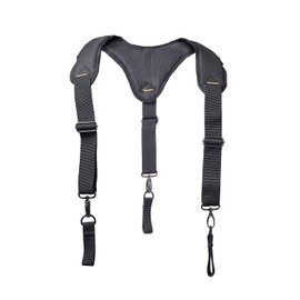 AISENIN Heavy-Duty Tool Belt Suspenders for Men, 3 Point Padded Suspenders Construction Suspender for Tool Belt