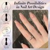 BORN PRETTY 0.5 fl oz (15 ml) Gel Nails, Aurora,