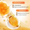 6 Kit Facial Blanqueo De Vitamina C Cuidado De La