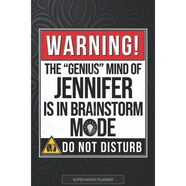 Jennifer: Warning The Genius Mind Of Jennifer Is In Brainstorm