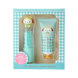 Sanrio 331741 Pochacco Lip Balm & Hand Cream Set (Bear Motif)