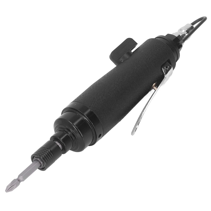 Pneumatic Screwdriver Noise Free Straight Handle Reversible Alloy Steel Industrial