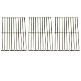 For Dyna-Glo, Uniflame, BHG, Revoace Set of Three Solid Stainless Steel Cooking Grids for Bbq Grill Models
