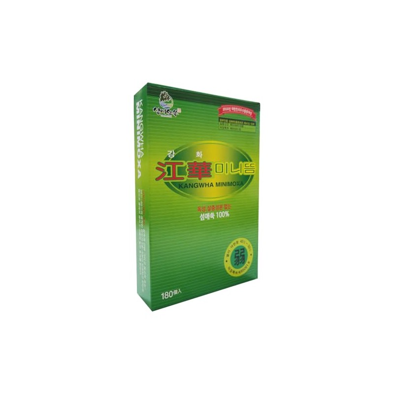 Minecook Kanghwa Mini Moxa, Herb Stick Roll_180 pcs per Box