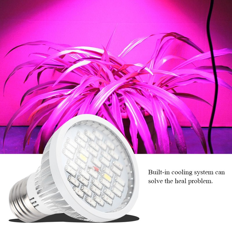 40 LED E27 Bulb Indoor Shed Plants Growing Lamp Full