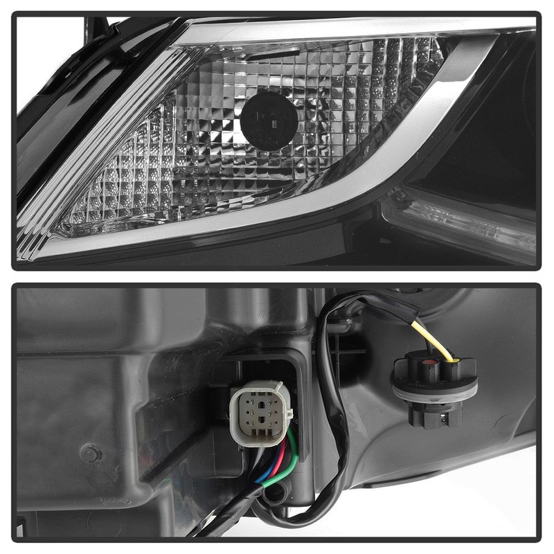 ACANII - For 2016-2018 Chevy Cruze Stock Projector Style w/LED