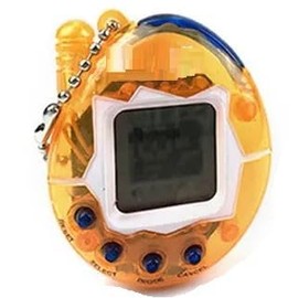 DALOCA Virtual Animal Suitable for Tamagotchi - Tamagotchi - 168 Virtual Animals Virtual Electronic Animal with Screen, 3 Buttons and Games (Gold)