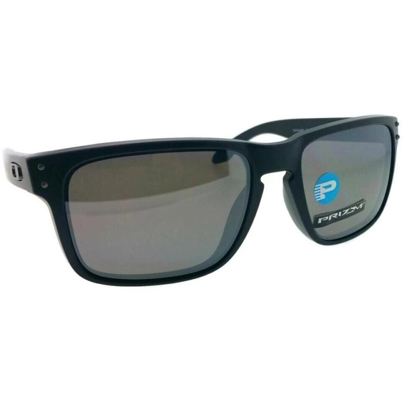Oakley Holbrook POLARIZED Sunglasses OO9102-D655 Matte Black W/ PRIZM Black