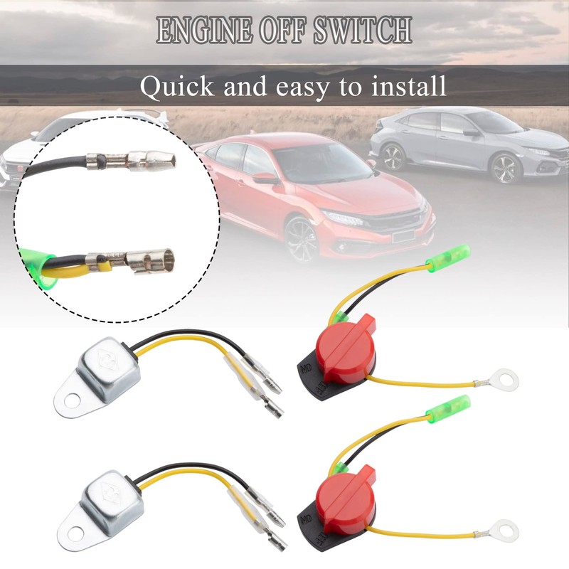 for Honda On Off Switch Engine Kill Switch with 2