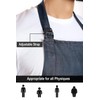 DOVORTEX Denim Apron 100% Cotton with 3 Pockets |Chef Apron