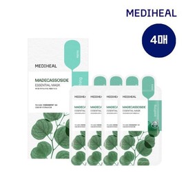 Mediheal Madecassoside Essential Mask 4 sheets + 4 sheets (Total 8 sheets) / 메디힐 마데카소사이드 에센셜 마스크 4매+4매 (총 8매)