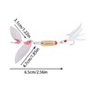 Spinnerbait Fishing Lures | Sequin Lure Jig Feather Treble Hook