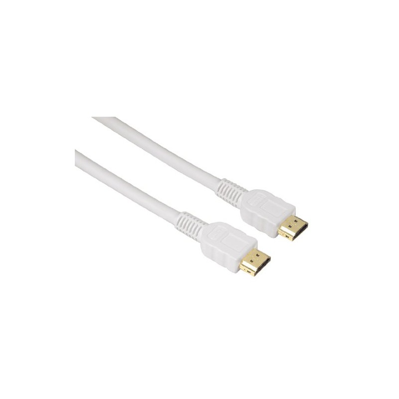 Hama Câble HDMI™ haut débit, fiche mâle- fiche mâle, doré,