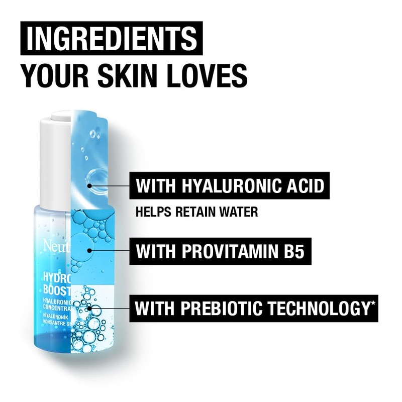 Neutrogena Hydro Boost Hyaluronic Acid Concentrated Serum, 15 ml (Pack