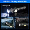 Rechargeable Flashlights High Lumens 5000 Long Distance, Super Bright LED