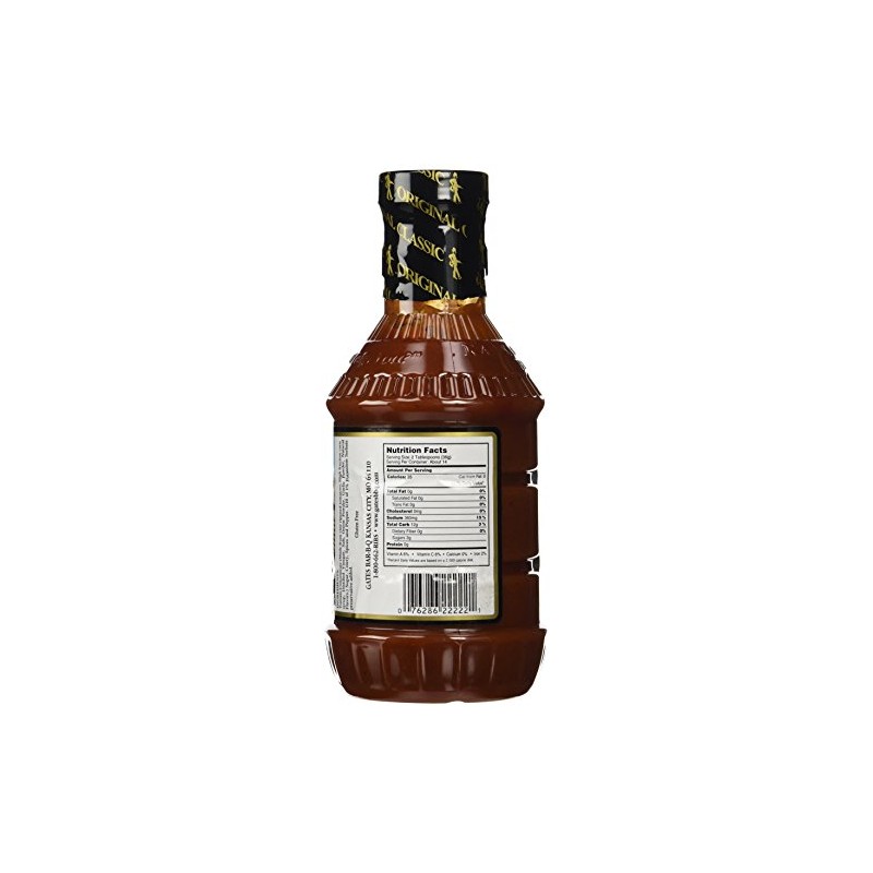 Gates Original Classic Bar-B-Q Sauce, 18 Ounce Bottle (Pack of