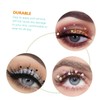 Gatuida 4Pairs Sequins False Eyelashes Set Lashes with Butterflies and