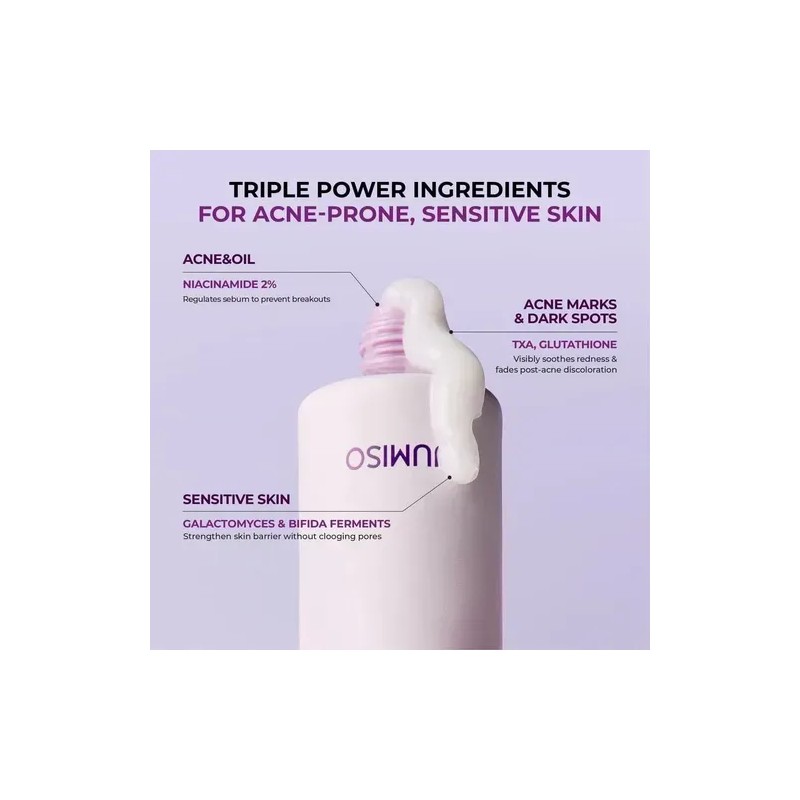 Jumiso Niacinamide 2+ Oil Control Cream 80ml Día/noche