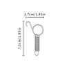 10 Pack Rabbit Cages Door Metal Finger Spring Latch Hook