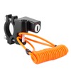 AntiTheft Universal Motorcycles Helmet Lock MultiFunctional Waterproof Fixed Lock Reminder