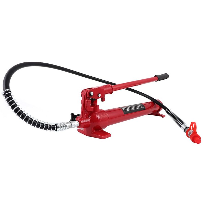 LSAILON 10 Ton Capacity Hydraulic Hand Pump Porta Powers Pump