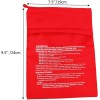VASANA 4PCS Reusable Microwave Potato & Corn Cooker Bags, Red,