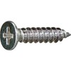 Trusco Y840-0308 Countersunk Head Tapping Screws, 1 Type A, Trivalent