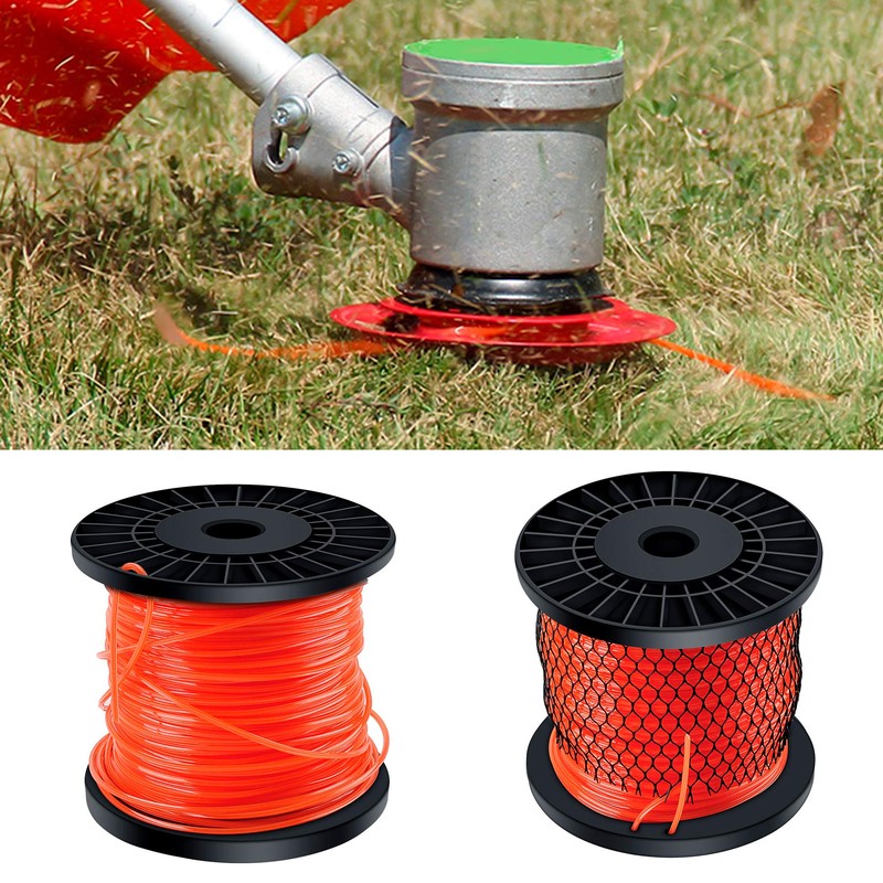 Bosuya Trimmer Line Trimmer Line Lawn Mowing Line 2.4 mm