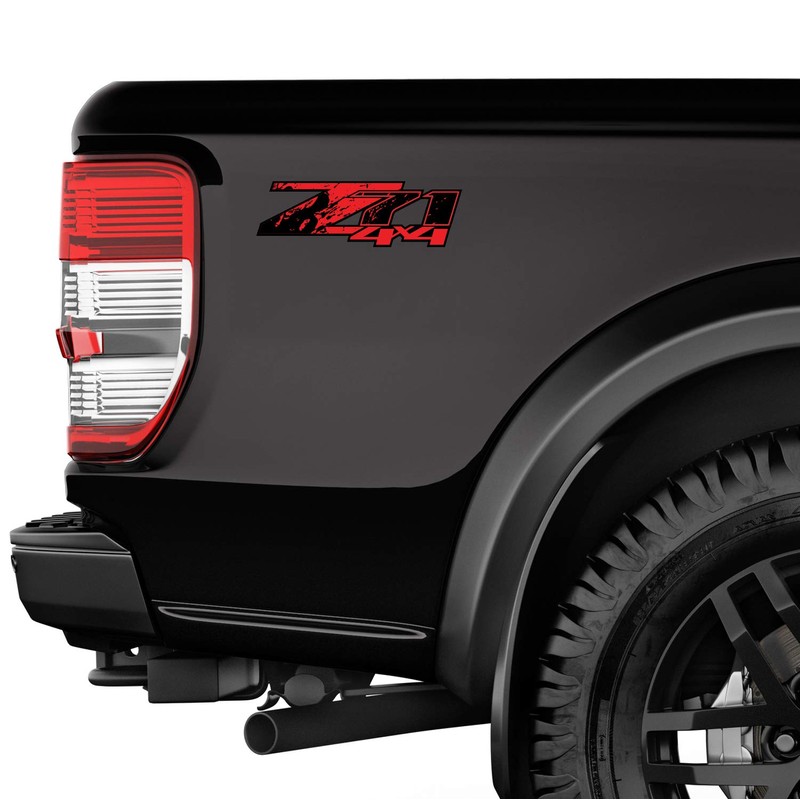 Z71 4x4 (Set of 2 Decals) - F - 1500