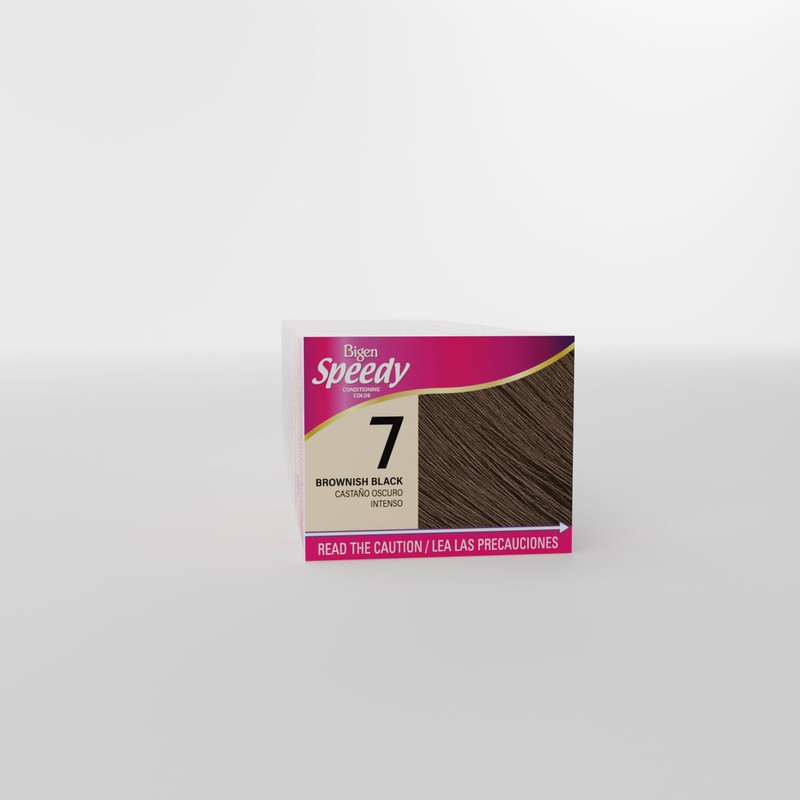 Bigen Speedy Conditioning Color Refill: 7 Brownish Black - 3