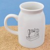 300ml 'Sewing Machine' Ceramic Milk Jug (MJ00016097)