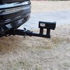 TOPTOW Trailer Hitch Extender Adapter, 2" Receiver, 4-1/4 inch Rise/Drop,