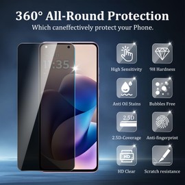 CHRINECY Privacy Screen Protector for Motorola Moto G Stylus 5G 2026