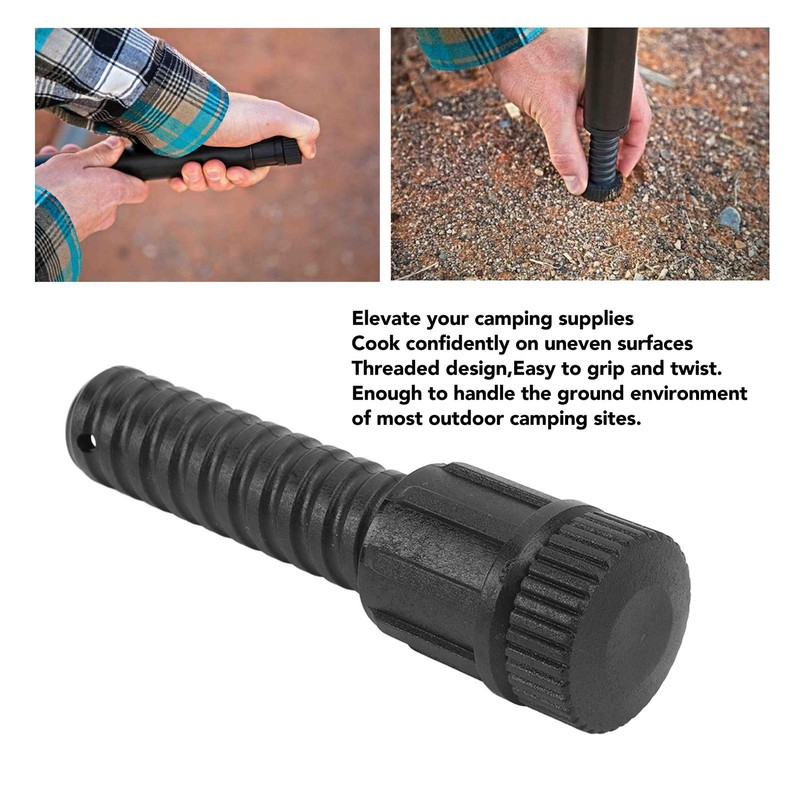 Camping Stove Leg Levelers Adjustable Lightweight Spiral Design Camp BBQ