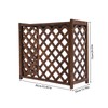 BANEBONE Air Conditioner Fence Screen 31.5"Lx12.6"Wx27.56"H Outside Privacy Fence 3