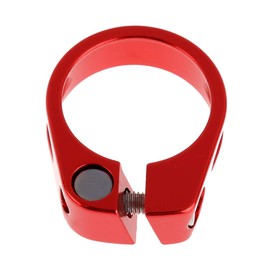 Saipor 31.8mm Bike Seat Post Clamp Seatpost Collar Aluminium Alloy SeatPost Clamp for 27.2 Bicycle seat Post MTB Bike Road Bike Casual Bike